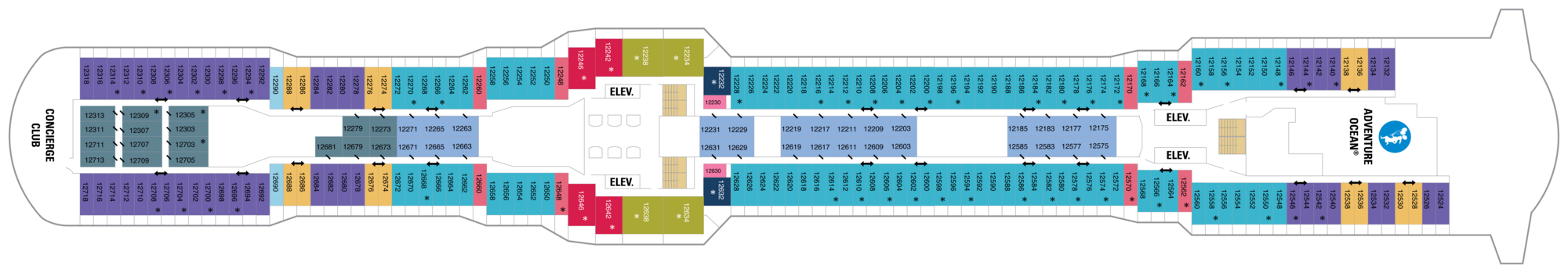 Deck 12 plan
